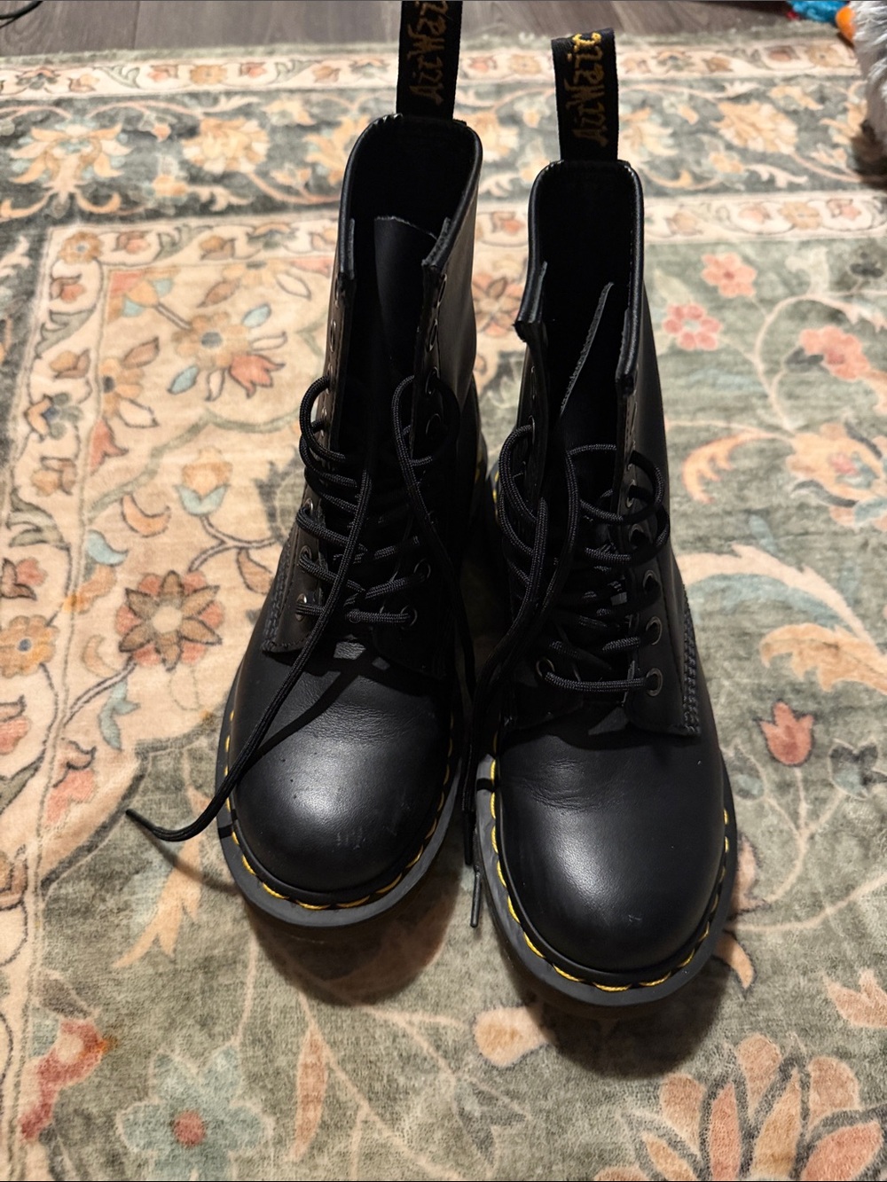 Dr. Martens 1460 Smooth Leather Lace Up Boots